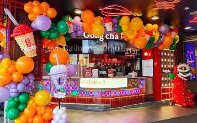 Bringing Energy and Colour to a Retail Store Opening