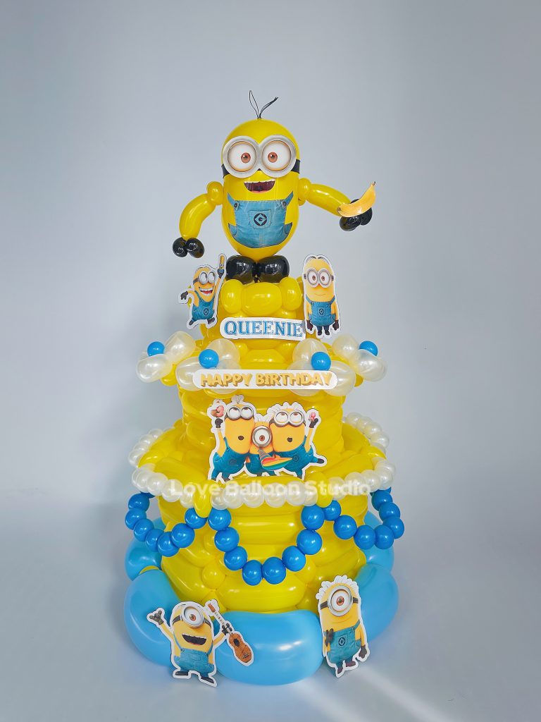 birthday balloons set theme