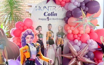 A Bold and Playful K-Pop Inspired Birthday Scene