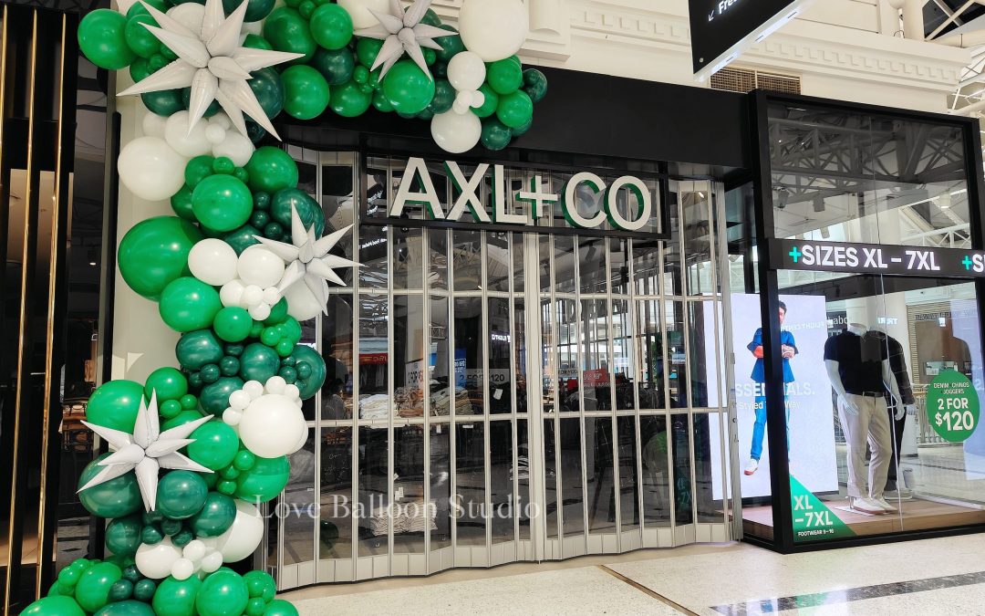 Defining Sophisticated Style: Love Balloon Studio Transforms AXL + CO’s Grand Opening