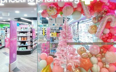 A Sweet and Eye-Catching Christmas Display for Retail Spaces