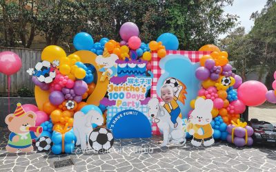 A Bright & Playful 100 Days Party Full of Color and Joy
