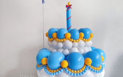 Reimagining the Birthday Cake with Balloon Design