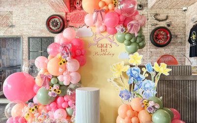 A Soft & Elegant Pastel Garden First Birthday for Gigi