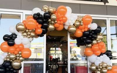 Vibrant Restaurant Grand Opening Entrance Arch in Sydney